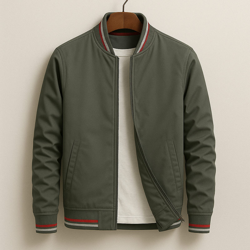 Henrik™ – Klassisk Bomberjacka med Varsity-känsla