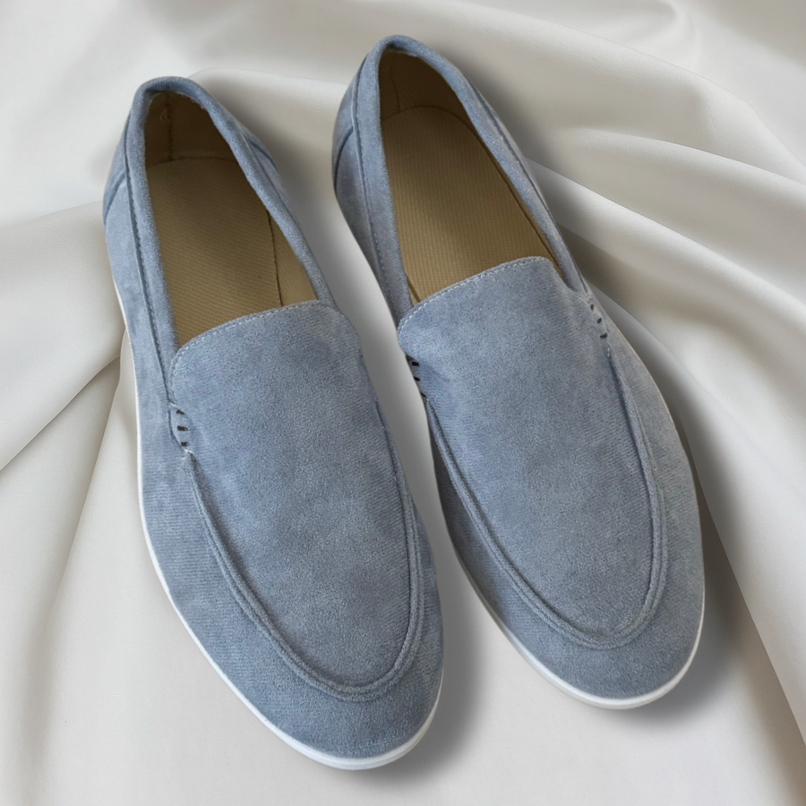 Lars™ – Eleganta Loafers i Mocka för Män