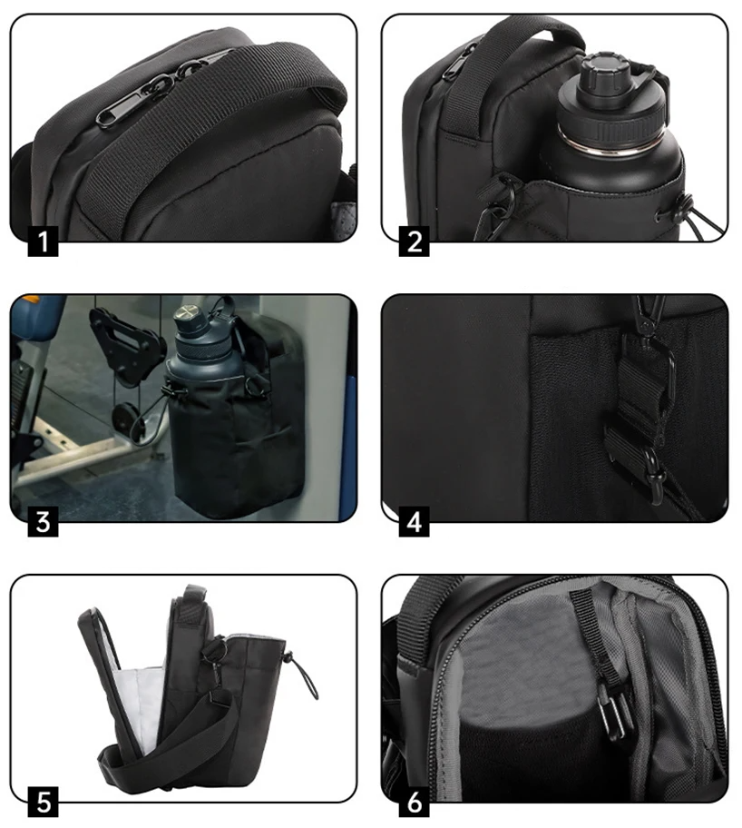 GymEssentials™ – Magnetisk organiserad minimalistisk väska