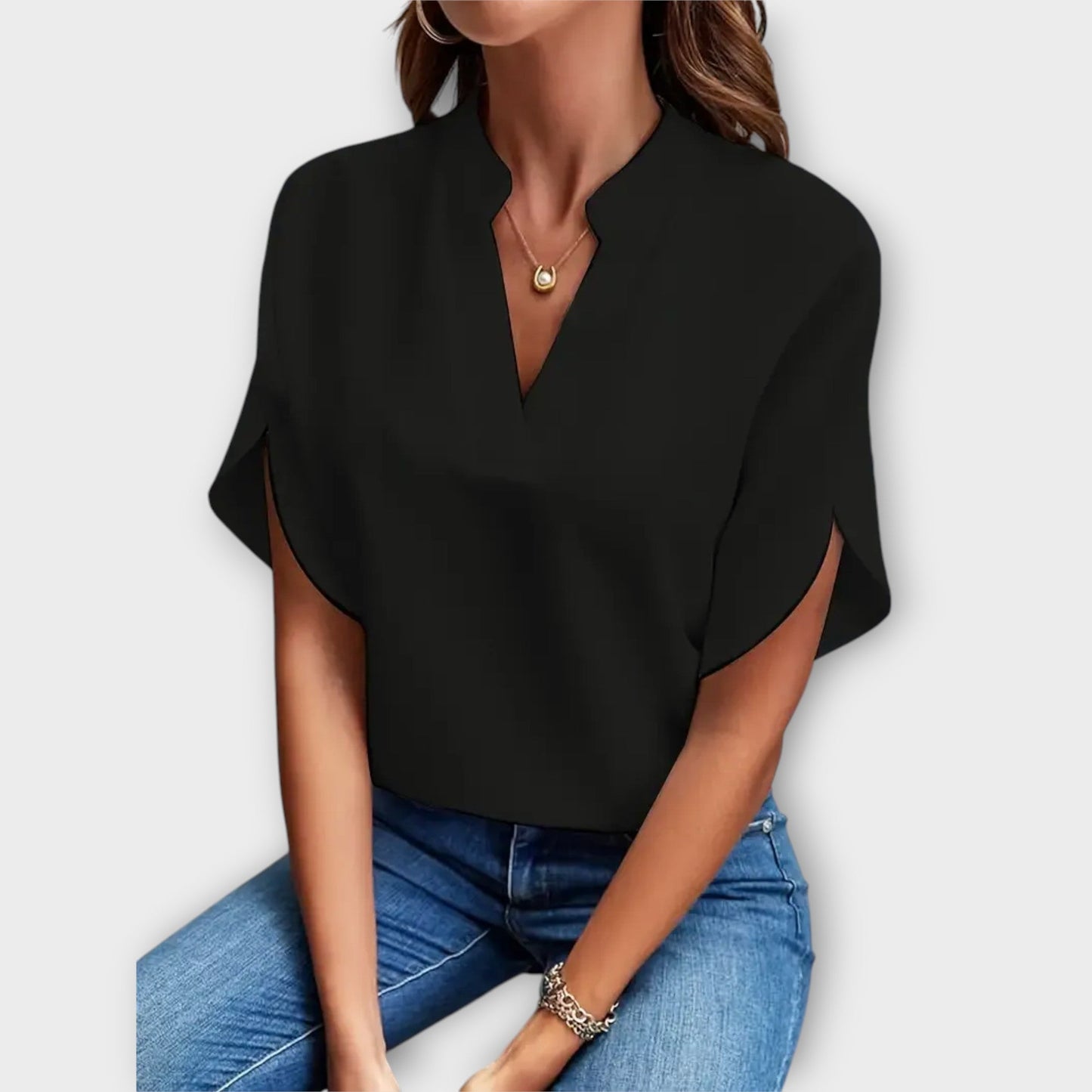 Liv™ – Tidlös Blus med Modern Touch