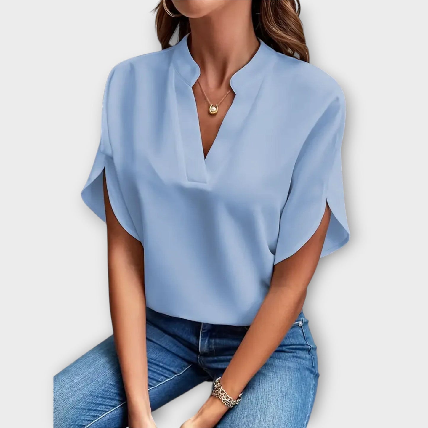Liv™ – Tidlös Blus med Modern Touch