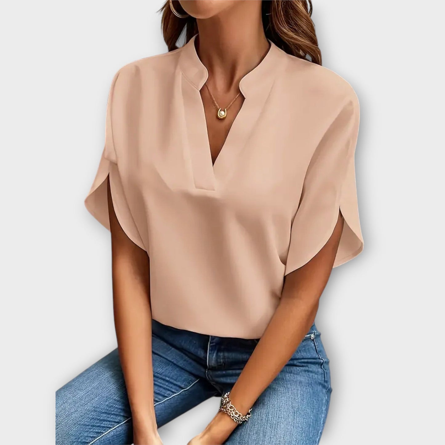 Liv™ – Tidlös Blus med Modern Touch