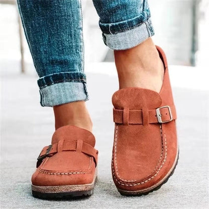 Sofia™ – Bekväma Instegsskor i Mocka-look