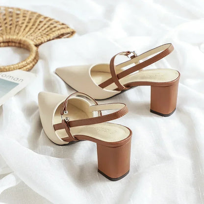 Mira™ – Eleganta Klackar med Stabil Design