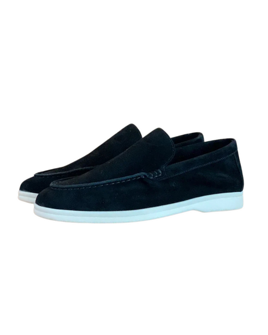 Lars™ – Eleganta Loafers i Mocka för Män