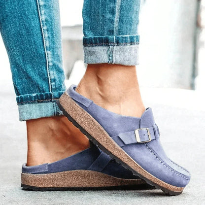 Sofia™ – Bekväma Instegsskor i Mocka-look