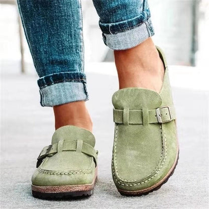Sofia™ – Bekväma Instegsskor i Mocka-look